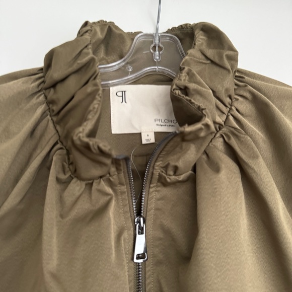 Pilcro Ruched Collar Jacket Sz S - Picture 7 of 7